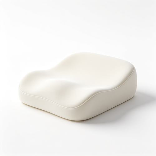 Mueblespacioq Cojín de Espuma Viscoelástica para Silla de Oficina, Cojín Ergonómico para Asiento de Casa y Oficina, Uso Diario