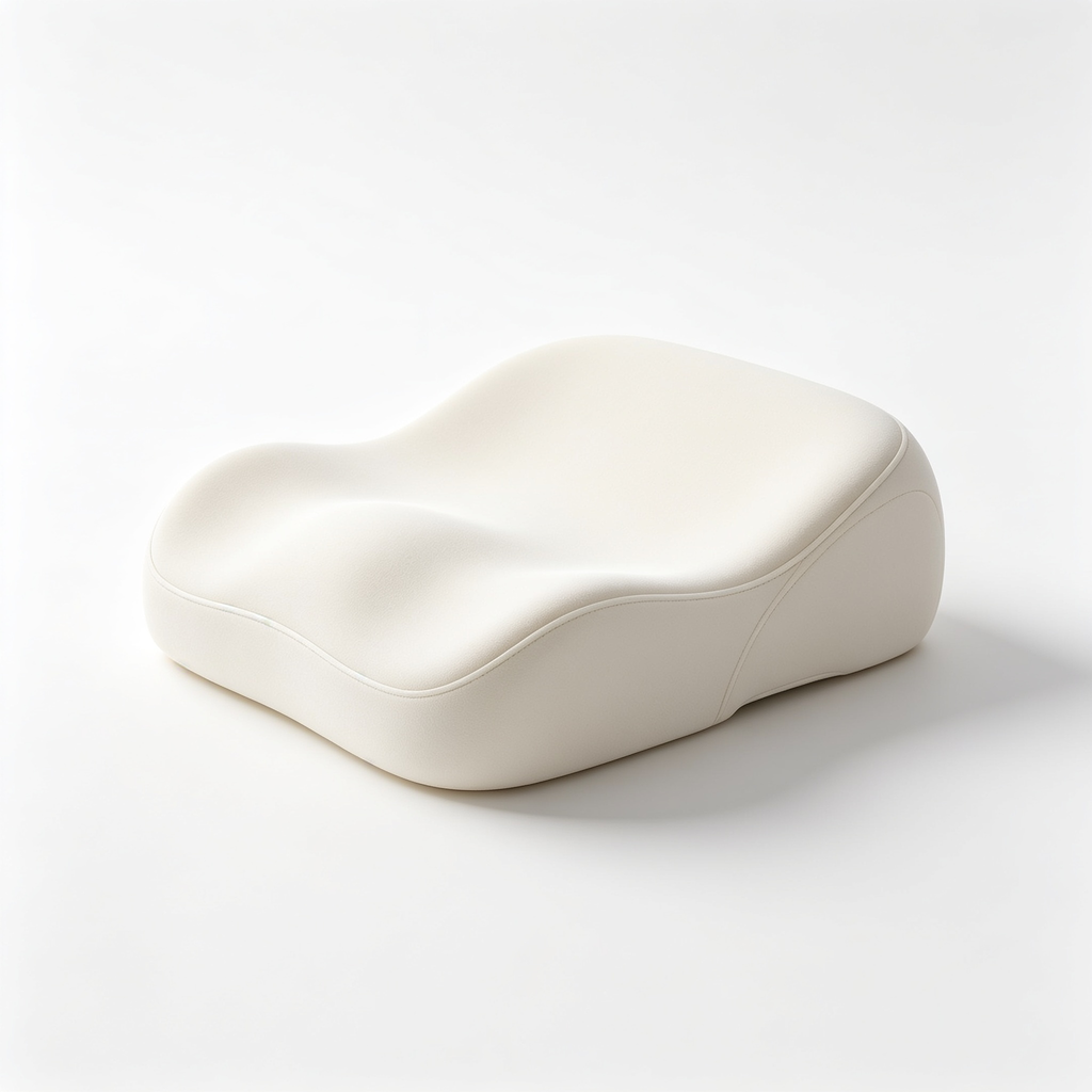 Mueblespacioq Cojín de Espuma Viscoelástica para Silla de Oficina, Cojín Ergonómico para Asiento de Casa y Oficina, Uso Diario