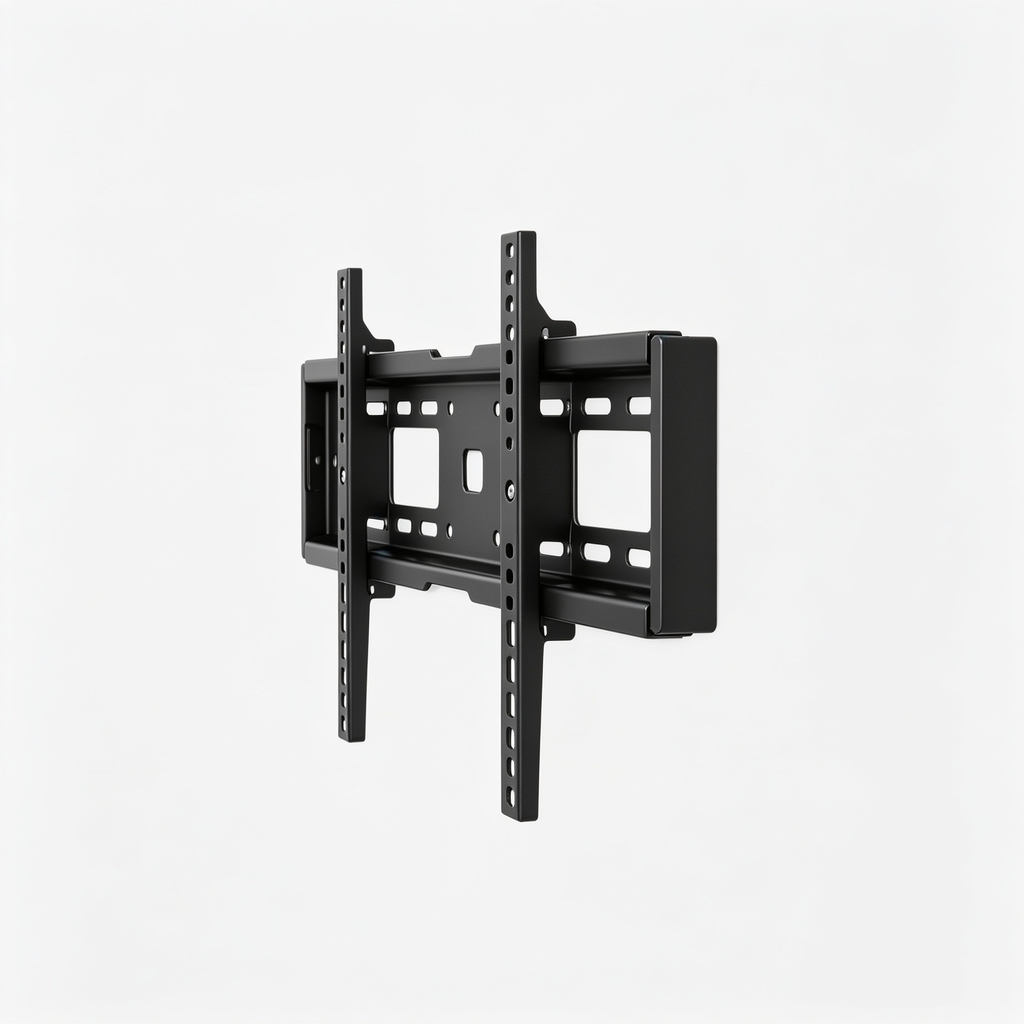 Mueblespacioq Soporte de Pared para TV Inclinable y Giratorio 360°, Base para Televisores de 13-42 Pulgadas, VESA Máx 200 x 200 mm, Capacidad de 20 kg, para Sala y Dormitorio